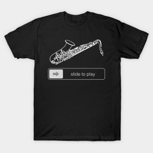 Jazz Up Your Calls with Saxophone Slide! T-Shirt